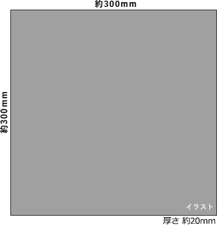 ぼのぼの スクエアキャラファインボード Typec Chara Art キャラアート